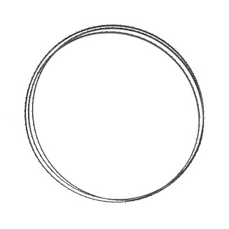 Полотно пильное по дереву Nordex Flexible 4х0,63-10 tpi x 1 575