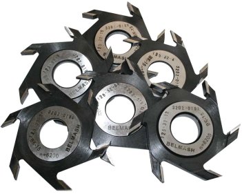 Фреза пазовая BELMASH 125х32х5 мм, с переходным кольцом 32/30мм