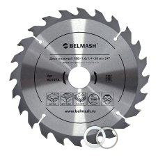 Диск пильный BELMASH 190×1,6/1,4×30/25,4/22,2 24Т