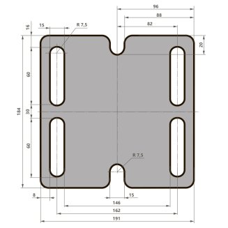 Тиски наклонные BELMASH AV100