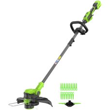 Триммер аккумуляторный Greenworks GD24LT331, 24V, 33 см, без АКБ и ЗУ (2113407)