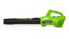 Воздуходувка аккумуляторная Greenworks G24AB, 24V, c 1хАКБ 2Ач и ЗУ (2404807UA)