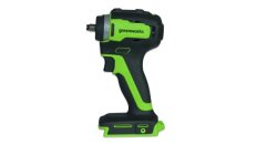 Гайковерт ударный акк. Greenworks G24IW200, 24V,б/щет,0-2400об/мин, 3200уд/мин, 3/8'', 200Нм, без АКБ и ЗУ (3803607)