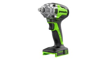 Гайковерт ударный акк. Greenworks GD24IW400, 24V,б/щет,0-2800об/мин,4000уд/мин, 1/2'', 400Нм, без АКБ и ЗУ (3802907)
