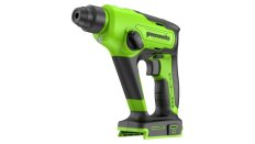 Перфоратор акк. Greenworks GD24SDS1, 24V, б/щет, 1,2 Дж, 4800 уд/мин, 12 мм, c 1хАКБ 2Ач и ЗУ (3803107UA)