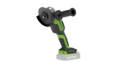 Угловая шлифовальная машина акк. Greenworks GD24AG, 24V, б/щет, 125 мм, 10500 об/мин, c 1хАКБ 2Ач и ЗУ, сумка (3200207UA)