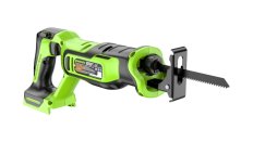 Пила сабельная акк. Greenworks GPT-BLRS-1, 24V, б/щет, 0-3000/мин, рез 115 мм дер., без АКБ и ЗУ (1200607)