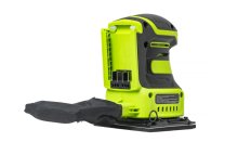 Плоская шлифмашина акк. Greenworks G24SS14, 24V, 115x140мм, 5500 об/мин, ампл. 1,6 мм, без АКБ и ЗУ (3100507)