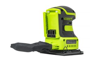 Плоская шлифмашина акк. Greenworks G24SS14, 24V, 115x140мм, 5500 об/мин, ампл. 1,6 мм, без АКБ и ЗУ (3100507)