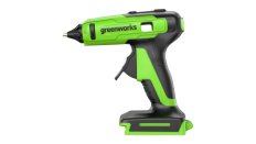 Пистолет клеевой акк. Greenworks G24GLG, 24V, 150°С, нагрев 90 сек, стержни 11 мм, антикапля, без АКБ и ЗУ (3502207)