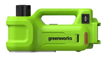Домкрат гидравлический акк. Greenworks G24JACK, 24V, 155мм мин., 445мм макс., автоблок., LED, без АКБ и ЗУ (3401407)