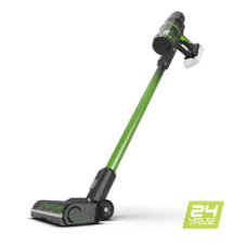 Пылесос вертикальный Greenworks GD24SV, 24V, 500 Вт, 20 кПа, 5 насадок, c 1х4Ач АКБ с 2xUSB-C, 30 мин ЗУ 8А, крепл.к стене(4700607UB)