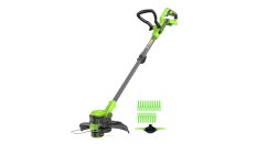 Триммер аккумуляторный Greenworks G40LT331, 40V, 33 см, с 1хАКБ 2Ач и ЗУ (2113507UA)