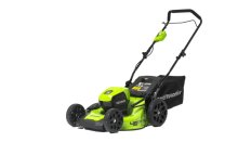 Газонокосилка аккумуляторная Greenworks GD40LM46HP, 40V, 46 см, бесщеточная, c 1хАКБ 4 Ач и ЗУ (2514407UB)