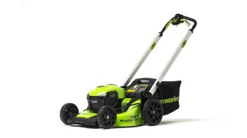 Газонокосилка аккумуляторная Greenworks GD40LM48SP, 40V, 48 см, самоходная, бесщеточная, без АКБ и ЗУ (2517407)