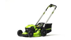 Газонокосилка аккумуляторная Greenworks GD40LM48SP, 40V, 48 см, самоходная, бесщеточная, c 1хАКБ 8 Ач и ЗУ (2517407UH)