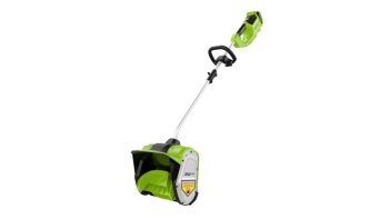 Снегоуборщик аккумуляторный Greenworks GD40SS, 40V, 30 см, бесщеточный, без АКБ и ЗУ (2600807)