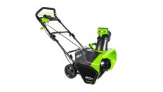 Снегоуборщик аккумуляторный Greenworks GD40SB, 40V, 51 см, бесщеточный, с 1хАКБ 4 Ач и ЗУ (2600607)