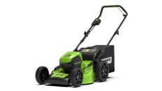 Газонокосилка аккумуляторная Greenworks GD60LM46HP, 60V, 46 см, бесщеточная, с 1хАКБ 4 Ач и ЗУ (2502807UB)
