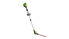 Кусторез штанговый аккумуляторный Greenworks GD60PHT61, 60 В, 51 см, бесщеточный, без АКБ и ЗУ (2301107)