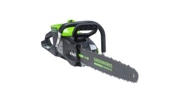 Цепная пила аккумуляторная Greenworks GD82CS51, 82V, 51 см, бесщеточная, с 1хАКБ 5 Ач и ЗУ (2008307UB)