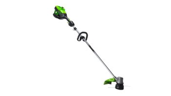 Триммер аккумуляторный Greenworks GD82LT, 82V, 40 см, бесщеточный, с 1хАКБ 2.5 Ач. и ЗУ (2110607UA)