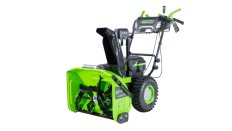 Снегоуборщик аккумуляторный Greenworks GD82ST56, 82V, 61 см, самоходный, бесщеточный, без АКБ и ЗУ (2602807)