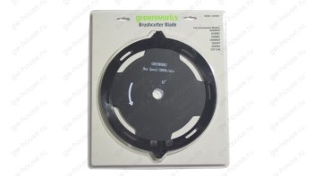 Стальной 4-х лопастной нож для триммеров Greenworks 40V, 60V, 82V, (2905907)