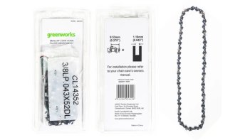Цепь для аккумуляторной пилы Greenworks 40V, 35 см, (2929107)