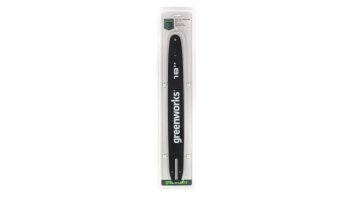 Шина для цепной пилы Greenworks, 220V, 45 см, (29777)
