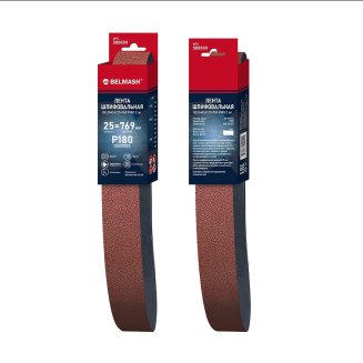 Лента шлифовальная BELMASH 25x769 Р180 3 шт.