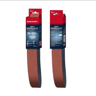 Лента шлифовальная BELMASH 25x769 Р240 3 шт.