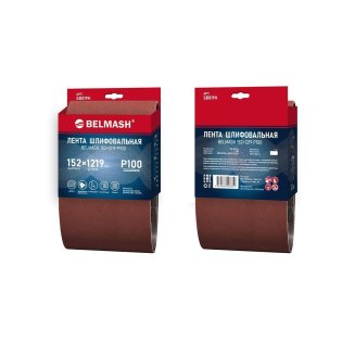 Лента шлифовальная BELMASH 152x1219 Р100